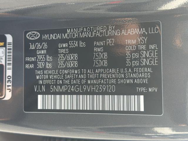 2027 Hyundai SANTA FE SEL FWD