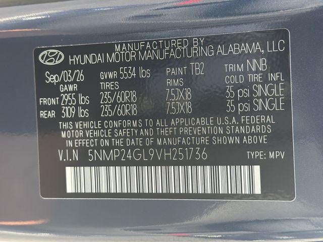 2027 Hyundai SANTA FE SEL FWD