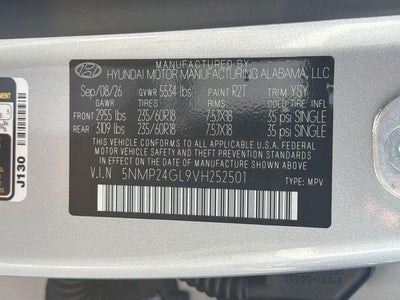 2027 Hyundai SANTA FE SEL FWD