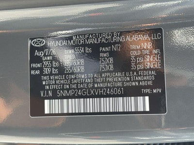 2027 Hyundai SANTA FE SEL FWD