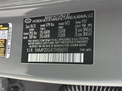 2026 Hyundai SANTA FE HYBRID SEL