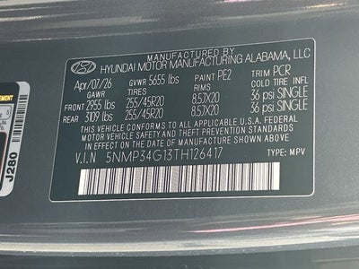 2026 Hyundai SANTA FE HYBRID Limited