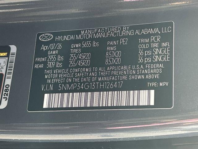 2026 Hyundai SANTA FE HYBRID Limited 7P