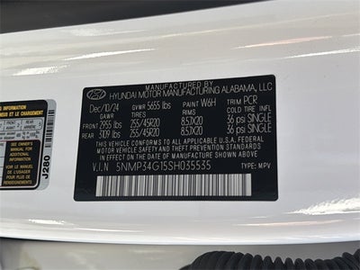 2025 Hyundai SANTA FE HYBRID Limited