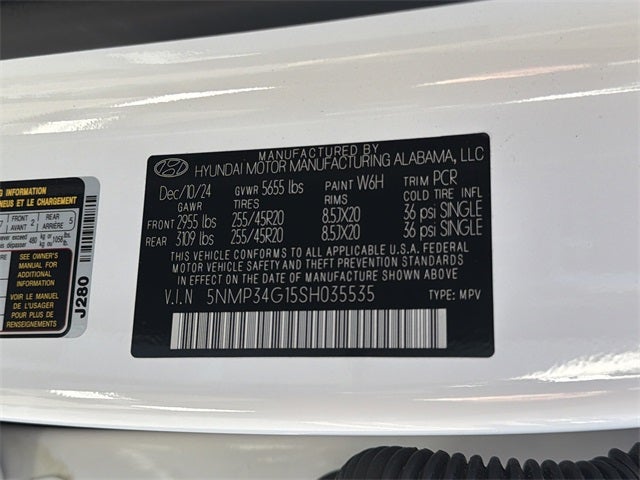 2025 Hyundai SANTA FE HYBRID Limited