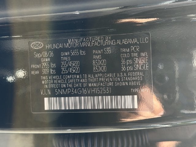 2027 Hyundai SANTA FE HYBRID Limited