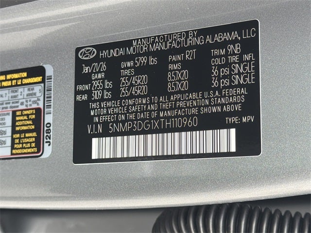 2026 Hyundai SANTA FE HYBRID Limited