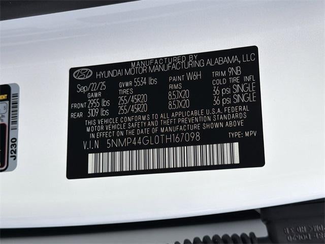 2026 Hyundai SANTA FE Limited FWD