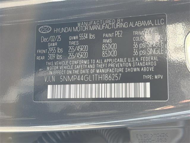 2026 Hyundai SANTA FE Limited FWD