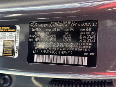 2026 Hyundai SANTA FE Limited FWD