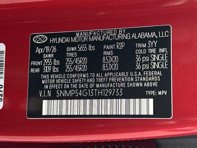2026 Hyundai SANTA FE HYBRID Calligraphy