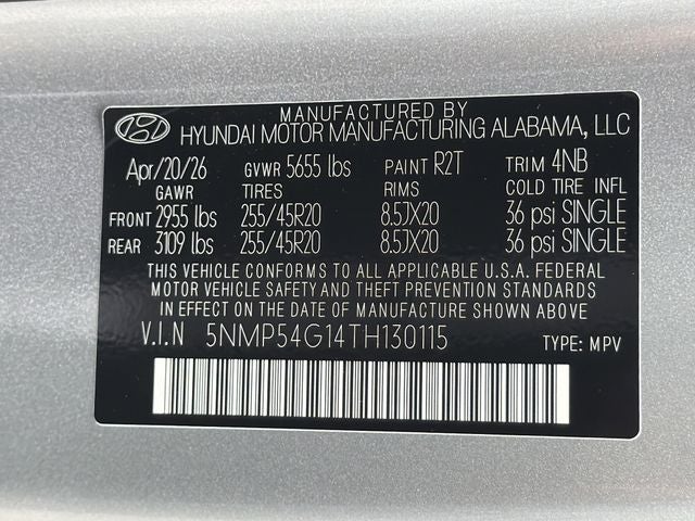 2026 Hyundai SANTA FE HYBRID Calligraphy
