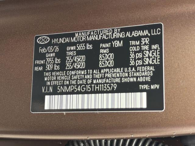 2026 Hyundai SANTA FE HYBRID Calligraphy