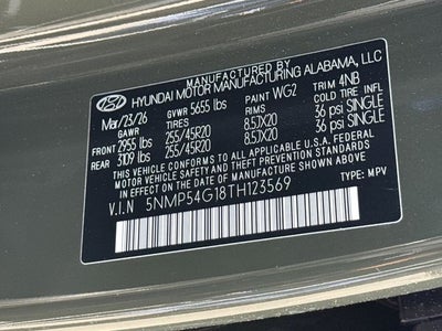 2026 Hyundai SANTA FE HYBRID Calligraphy