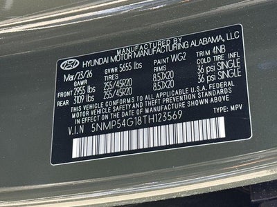 2026 Hyundai SANTA FE HYBRID Calligraphy