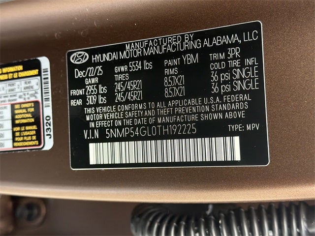 2026 Hyundai SANTA FE Calligraphy FWD