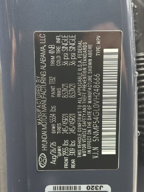 2027 Hyundai SANTA FE Calligraphy FWD