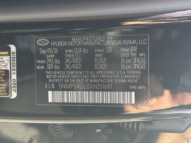 2027 Hyundai SANTA FE Calligraphy FWD