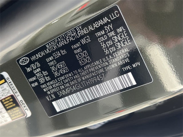 2026 Hyundai SANTA FE Calligraphy FWD