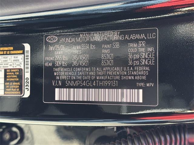 2026 Hyundai SANTA FE Calligraphy FWD