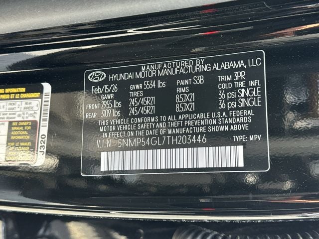 2026 Hyundai SANTA FE Calligraphy FWD