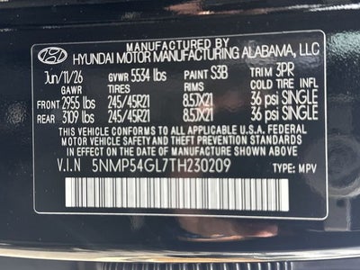 2026 Hyundai SANTA FE Calligraphy FWD