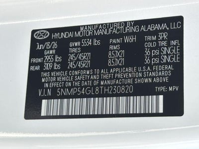 2026 Hyundai SANTA FE Calligraphy FWD