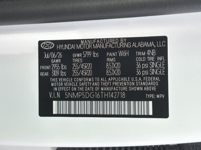 2026 Hyundai SANTA FE HYBRID Calligraphy