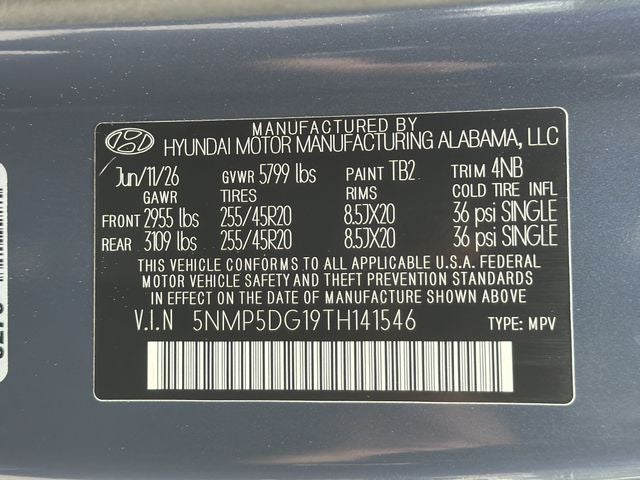 2026 Hyundai SANTA FE HYBRID Calligraphy