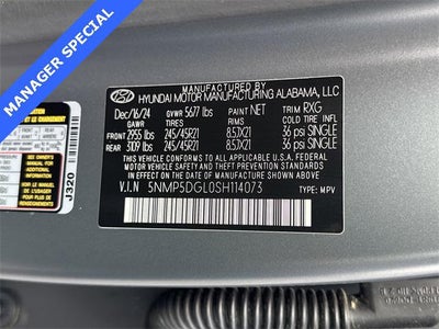 2025 Hyundai SANTA FE Calligraphy AWD