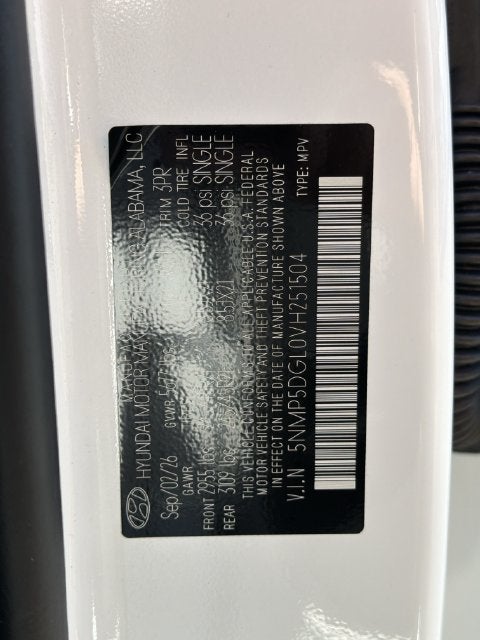 2027 Hyundai SANTA FE Calligraphy AWD