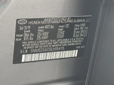 2020 Hyundai SANTA FE SE
