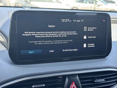 2023 Hyundai SANTA FE HYBRID Blue