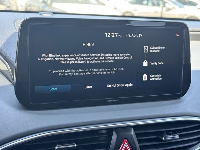 2023 Hyundai SANTA FE HYBRID Blue