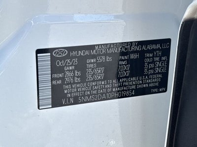 2023 Hyundai SANTA FE HYBRID Blue