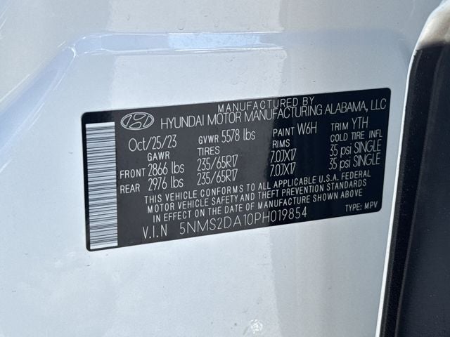 2023 Hyundai SANTA FE HYBRID Blue