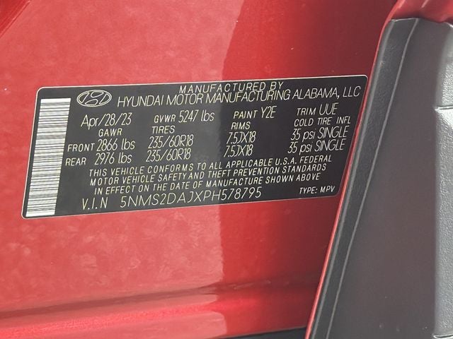 2023 Hyundai SANTA FE SEL