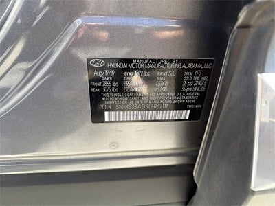 2020 Hyundai SANTA FE SEL