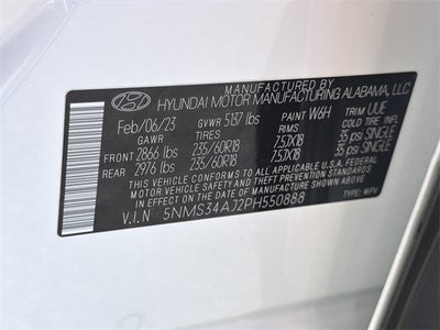 2023 Hyundai SANTA FE SEL