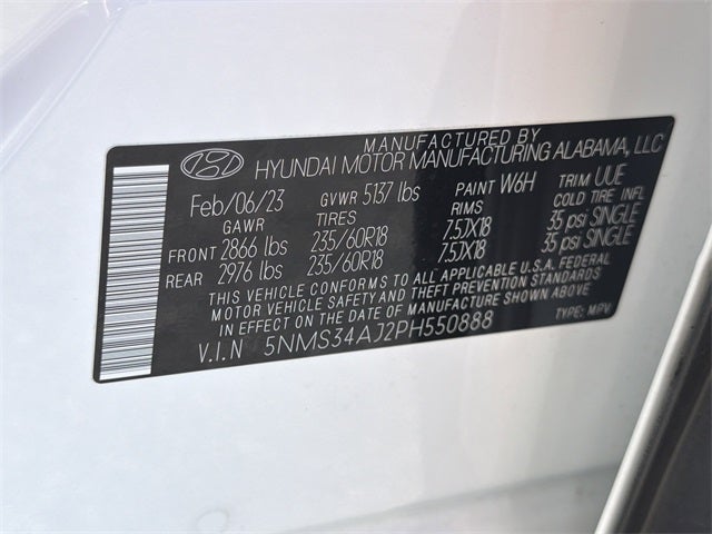 2023 Hyundai SANTA FE SEL