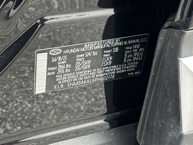 2023 Hyundai SANTA FE Limited