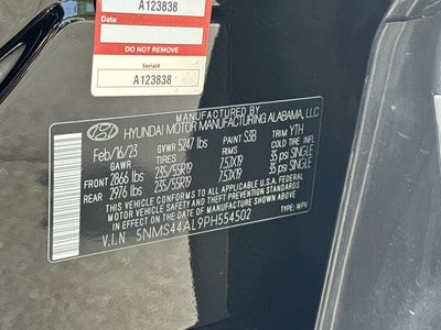 2023 Hyundai SANTA FE Limited