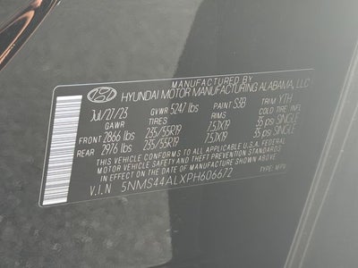 2023 Hyundai SANTA FE Limited