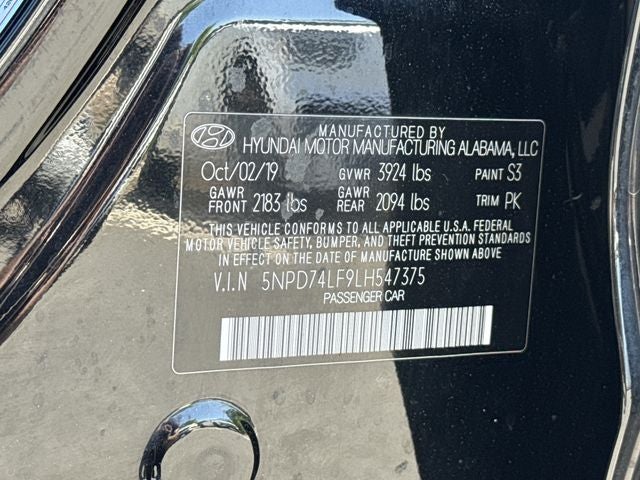 2020 Hyundai ELANTRA SE