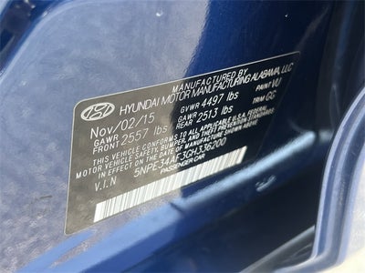 2016 Hyundai SONATA Limited