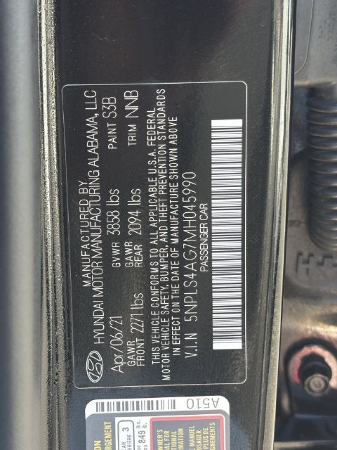 2021 Hyundai ELANTRA SEL