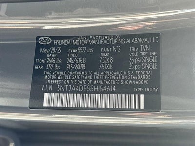 2025 Hyundai SANTA CRUZ SE FWD