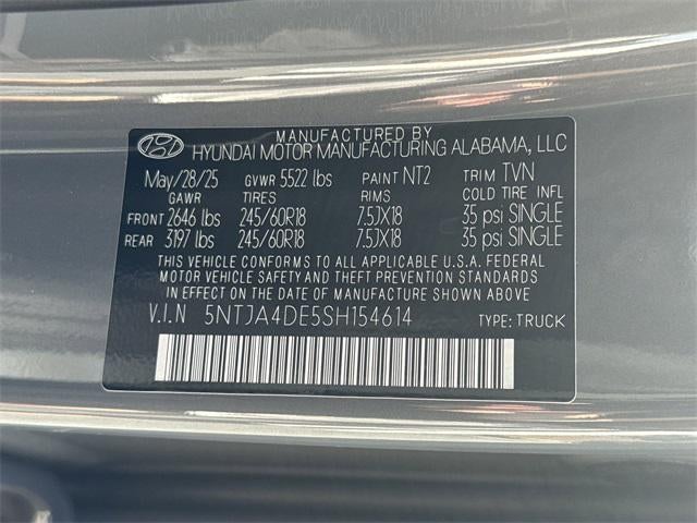 2025 Hyundai SANTA CRUZ SE FWD