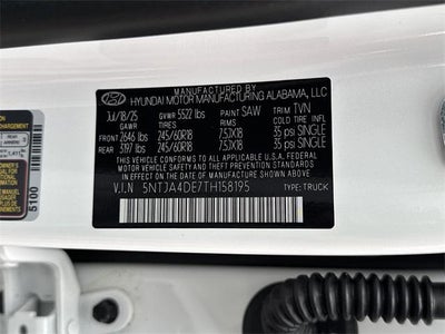 2026 Hyundai SANTA CRUZ SE FWD