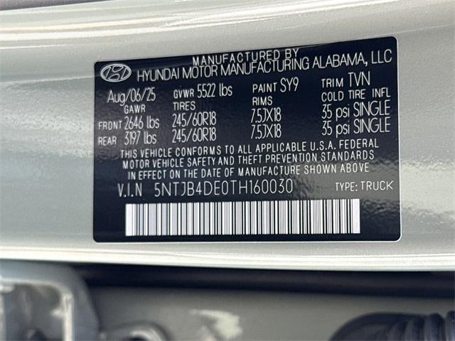 2026 Hyundai SANTA CRUZ SEL FWD